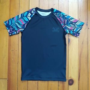 Women's Boho Short Sleeve Rash Guard